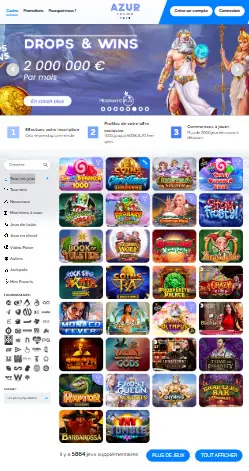 l'app e interfaccia di ALLWINS CASINO
