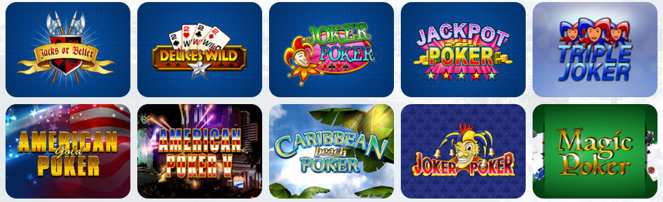 Video Poker ALLWINS CASINO
